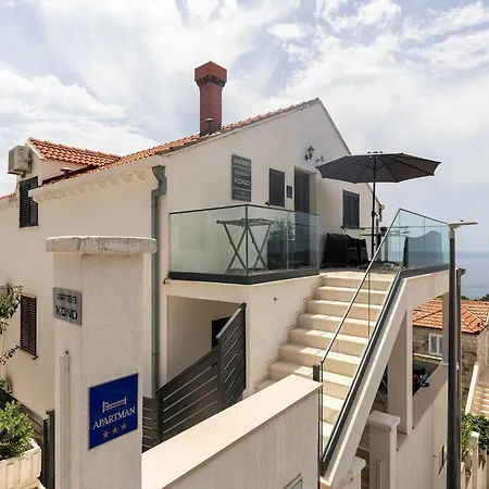Kono - One-bedroom With Patio And Sea View - Marka Gjaje Street